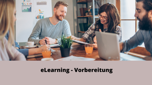 eLearning - Vorbereitung